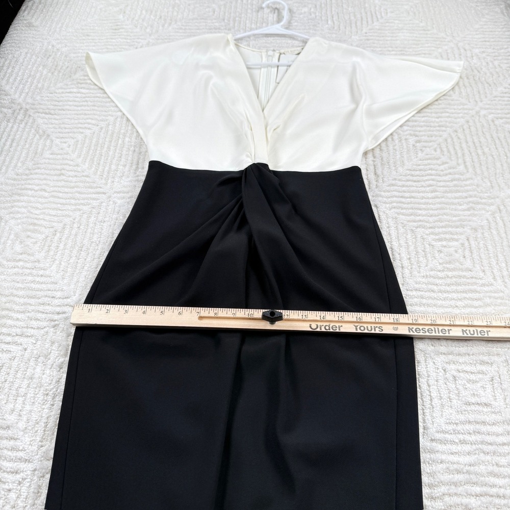 Ted Baker London Dress 3 NWT Black White Bodycon Midi Party Cocktail Date Event - Picture 10 of 16